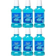 Image of Oral-B Complete Arctic Mint Mouthwash 250ml – Lasting Freshness – 6 Pack Value