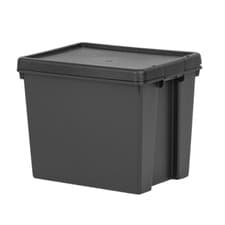 Image of Wham Bam 24L Heavy Duty Storage Box Black Single 3-Pack 5-Pack