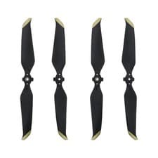 Image of 2 Pair 7238F Folding Low-Noise Propellers for DJI Mavic Air 2/2S Drone Gold