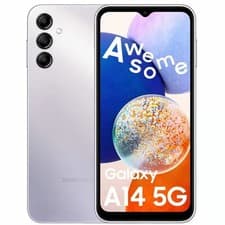 Image of Samsung Galaxy A14 5G SM-A146P/DSN - 64GB - Silver (Unlocked) (OO)