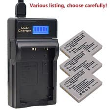 Image of NP-40 Battery or charger For FujiFilm NP40 F402 F460 F470 F480 / Sanyo UF553436