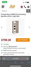 Image of Triangle Borea BR07 Floorstanding Speakers Light Oak