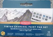 Image of Derwent Tinted Charcoal Paint Set