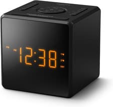Image of TAR4500 Dual Alarm FM Clock Radio with USB-C Charging Port