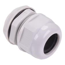 Image of Grey Black Waterproof Nylon Cable Gland IP68 - M12 M16 M20 M25 M32