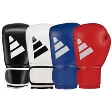 Image of Adidas Power 100 Boxing Gloves PU Training Gloves with Wrist Support