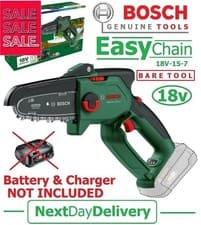 Image of BARE Tool - BOSCH EasyChain 18V-15-7 Cordless Handy CHAINSAW 4059952640532 ID