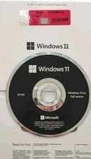 Image of Microsoft windows 11 Professional 64 Bit version DVD 📀