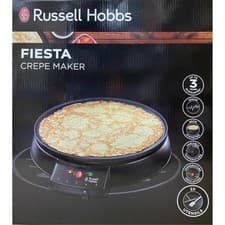 Image of Russell Hobbs Fiesta Pancake & Crepe Maker 12"Non-Stick Cooking Plate│1000W│InUK