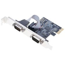 Image of 2 Port PCIe Serial Port Expansion Card RS232 Converter For Industrial Equipment