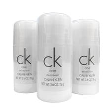 Image of 3x Calvin Klein CK One Deodorant Stick 75g Deodorant CK1 Deodorant stick