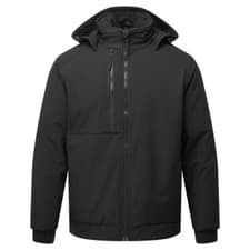 Image of PORTWEST WX2 Eco Insulated Softshell Jacket Water Resistant Fleece Lined Padded