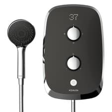 Image of Aqualisa eMotion 10.5kW Electric Shower - Space Grey MOGC105