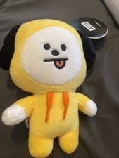Image of AURORA BT21 CHIMMY PLUSH Yellow Official Merchandise SOFT TOY BTS