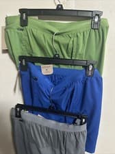 Image of 3-2025-Nike Flex Stride Hybrid 2n1 Running Shorts Gray, GreenDM4761-Medium-7 IN
