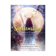 Image of Spellcasting Oracle Cards by Flavia Kate Peters and Barbara Meiklejohn-Free