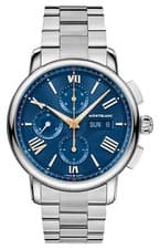Image of Limited Ed. Montblanc Star Legacy Automatic Chronograph Steel Mens Watch 130972