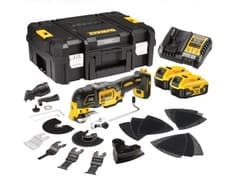 Image of Dewalt DCS356P2 18v XR Multi Tool Kit with 2 x 5ah batteries in TStak case