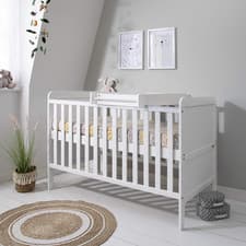 Image of Rio 2-In-1 Baby Cot Bed with Cot Top Changer (0-6 Years) 140X70 Cm - Baby Crib &