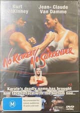 Image of NO RETREAT, NO SURRENDER (1986) DVD - BRAND NEW - JEAN-CLAUDE VAN DAMME - R4