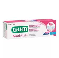 Image of GUM SensiVital + Sensitive Gums toothpaste 75ml - 700 + 5⭐️ Reviews