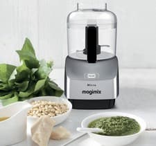 Image of Magimix 18115 Le Micro Mini Food Processor 290 Watt 0.8 Litres Satin Steel