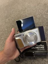 Image of Canon PowerShot SX740 HS Camera Digital Compact Camera - Silver