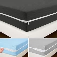 Image of Zipped Cover Mattress Protector ANTI BED BUG Total Encasement Double King Size