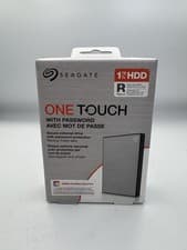 Image of SEAGATE One Touch Portable Hard Drive - 1 TB, Grey