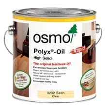 Image of Osmo Polyx Oil Rapid Clear Satin(3232), Clear Matt(3262), White(3240) in 4 sizes