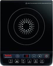 Image of Tefal IH201840 Table Top Portable Ceramic Induction Hob 6 Functions 2 Hour Timer