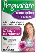 Image of Pregnacare Max Fertility and Conception Support for Women - 84 Tablets /Capsules
