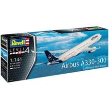 Image of Revell 1/144 Airbus A330-300 Lufthansa Model Kit 03816