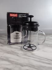 Image of BODUM Milk Frother - Black 0.25L, 8fl Oz New