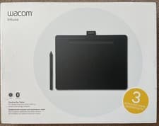 Image of Wacom Intuos CTL-6100WL Medium Bluetooth Graphics Pen Tablet - Black