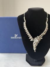 Image of Genuine Swarovski "Festivity" All Round Crystal Collar Necklace