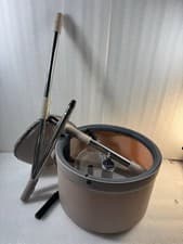 Image of Tower T869009MSH Duo Compact Spin Mop, Built-in Turbine, 2 Internal Containers,