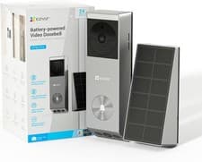 Image of EZVIZ 2K Video Doorbell Camera Wireless, 2.4GHz Wi-Fi, No Subscription, AI Human