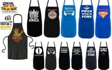 Image of Novelty Professional Chef Kitchen BBQ Apron with Pockets, Apron for Men & Women