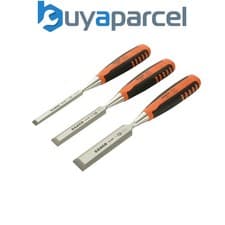Image of Bahco 424P-S3-EUR 424-P Bevel Edge Chisel Set, 3 Piece BAH424PS3