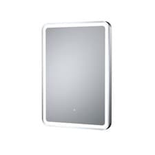 Image of Hudson Reed Framed Bathroom Mirror & Touch Sensor 700x500mm Modern IP44 Dimmable