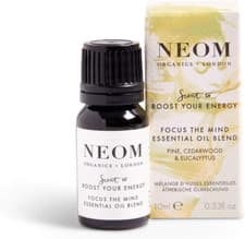 Image of NEOM - Focus the Mind Essential Oil Blend, 10Ml | Pine, Cedarwood & Eucalyptus |