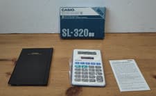 Image of Vintage Casio SL-320 Electronic Calculator - New in Box
