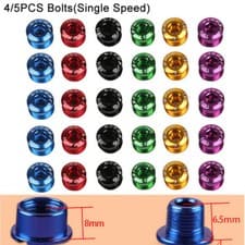 Image of Litepro Bike Chainring Bolts Single/Double/Triple Speed Chainwheel Screws Bolt