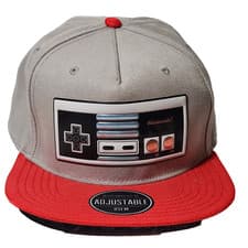 Image of Nintendo Entertainment System Hat Adj. Snapback NES Retro Controller Applique