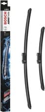 Image of Bosch A293S 2x Wiper Blades (Pair) Flat / Aero type Set Windscreen 3397007293