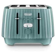 Image of Delonghi Ballerina 4 Slice Toaster Plastic 1800W Green - CTD4003.GR
