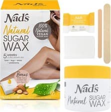 Image of Nad's Natural Sugar Wax Kit - Vegan, Hypoallergenic Hair Removal