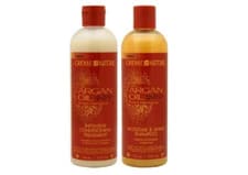 Image of CREME OF NATURE Argan Oil Moisture Shine Shampoo & conditioner Set 354 ml