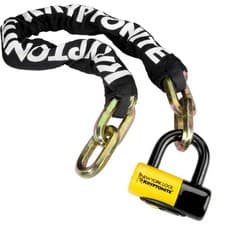 Image of Kryptonite New York Fahgettaboudit Chain 14mmX100cm And NY Disc Lock Sold Secure